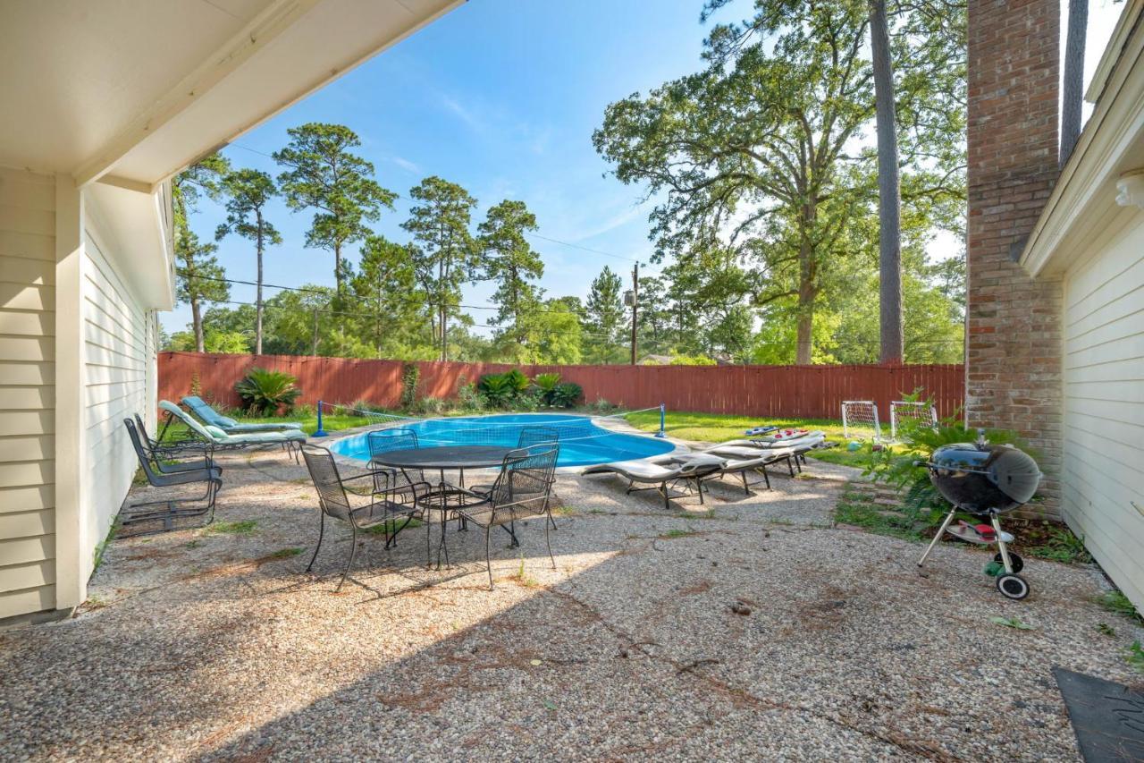 Pool Oasis Games Wifi Bbq Yard Sleep 16 Villa Houston Exterior foto